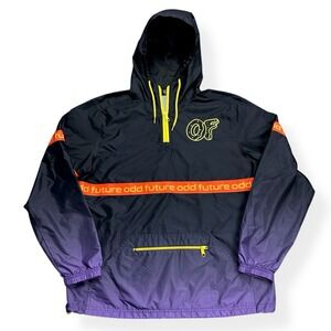 Odd Future Windbreaker Anorak Jacket Men's Size Medium Hooded Tyler The Creator‎